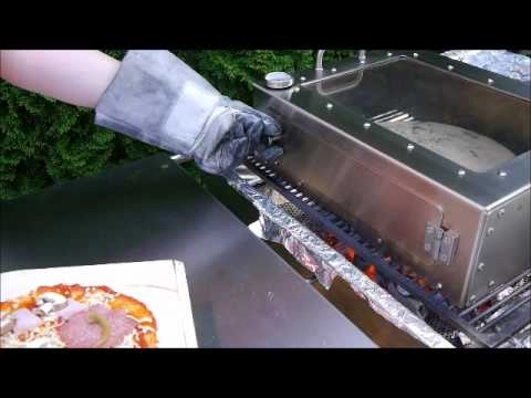 Pizza-Aufsatz für den Grill